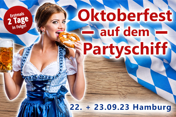 Oktoberfest 2023 auf dem Partyschiff Hamburg ausverkauft