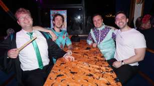 Fotos von der Bootsparty am 27.10.2023