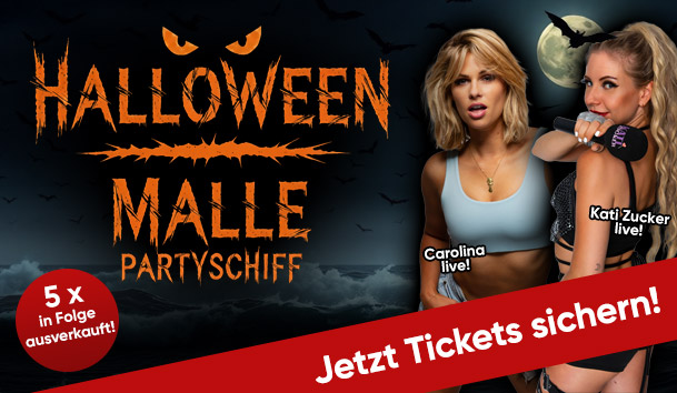 Feiert auf unserem Partyschiff Halloween 2025 und eine gigantische Malle-Party in Hamburg - hier Tickets für die Bootsparty sichern! Die Halloween-Malle-Party 2025 auf dem Partyschiff in Hamburg