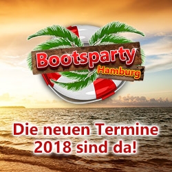 Die Termine der Bootsparty Hamburg 2018 Die Termine der Bootsparty Hamburg 2018