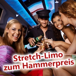 50 € sparen bei Buchung einer Stretch-Limo 50 € sparen bei Buchung einer Stretch-Limo