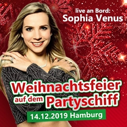 Sophia Venus kommt aufs Weihnachtsschiff