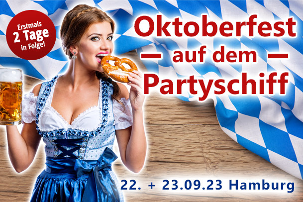 Oktoberfest 2023 auf dem Partyschiff Hamburg ausverkauft Oktoberfest 2023 auf dem Partyschiff Hamburg ausverkauft