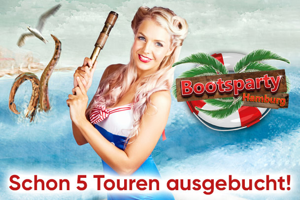 Schon 5 Bootspartys 2024 ausverkauft Schon 5 Bootspartys 2024 ausverkauft