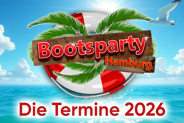 Die Termine der Bootsparty Hamburg 2026 sind da Die Termine der Bootsparty Hamburg 2026 sind da